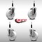 Service Caster 5'' SS Nylon Wheel Swivel 7/8'' Expanding Stem Caster Set 2 Brakes, 4PK SCC-SSEX20S514-NYS-2-TLB-2-78 - alternate 5